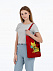 Холщовая сумка «Цитаты. Довлатов. Вранье», красная с логотипом в Москве заказать по выгодной цене в кибермаркете AvroraStore