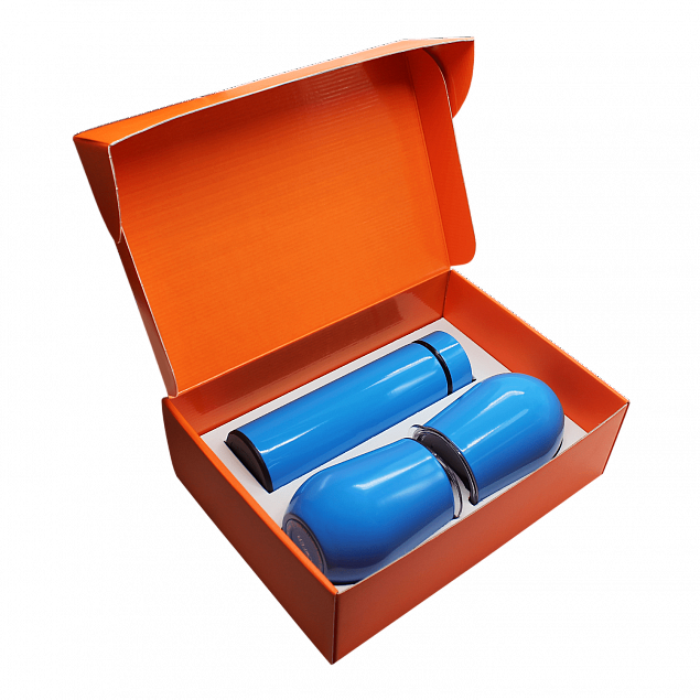 Набор Hot Box C2 W, голубой с логотипом в Москве заказать по выгодной цене в кибермаркете AvroraStore