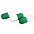 Антистресс Капсула, зеленый-S с логотипом в Москве заказать по выгодной цене в кибермаркете AvroraStore