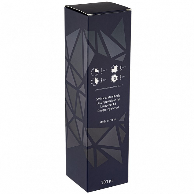 Термос Gems Black Sapphire, черный сапфир с логотипом в Москве заказать по выгодной цене в кибермаркете AvroraStore
