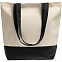 Холщовая сумка Shopaholic, черная с логотипом в Москве заказать по выгодной цене в кибермаркете AvroraStore