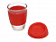 Стеклянный стакан с силиконовой крышкой и манжетой Monday с логотипом в Москве заказать по выгодной цене в кибермаркете AvroraStore