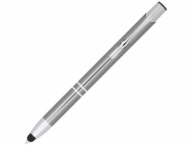 Ручка-стилус металлическая шариковая «Moneta» с анодированным покрытием с логотипом в Москве заказать по выгодной цене в кибермаркете AvroraStore