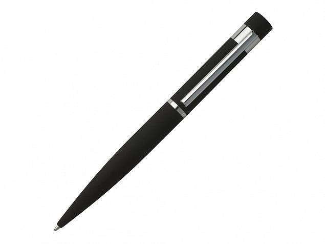 Ручка шариковая Loop Black с логотипом в Москве заказать по выгодной цене в кибермаркете AvroraStore