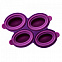 Форма для мороженого Round, фиолетовая с логотипом в Москве заказать по выгодной цене в кибермаркете AvroraStore