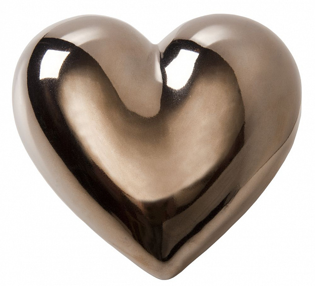 Фарфоровое сердце Bellatrix с логотипом в Москве заказать по выгодной цене в кибермаркете AvroraStore
