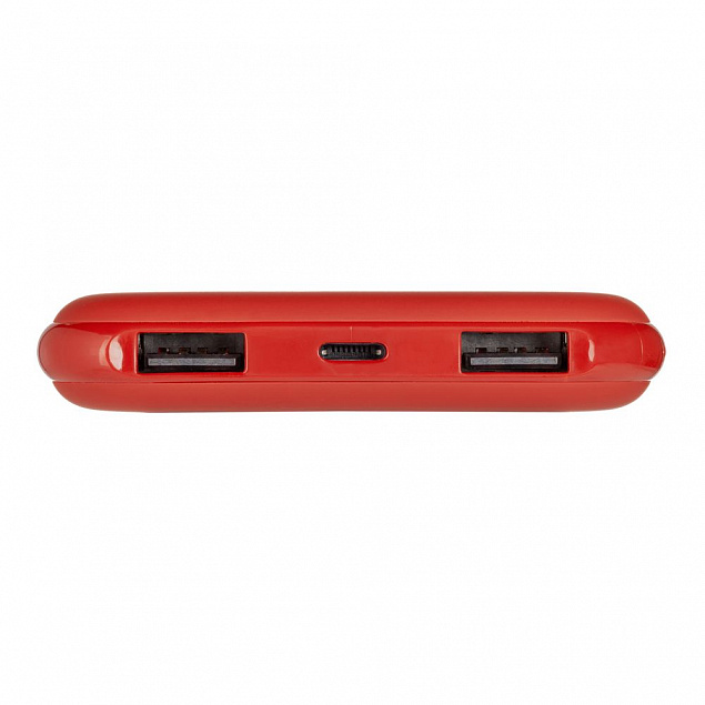 Внешний аккумулятор Uniscend All Day Compact 10 000 мАч, красный с логотипом в Москве заказать по выгодной цене в кибермаркете AvroraStore