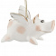 Фарфоровая елочная игрушка Piggy Wingy с логотипом в Москве заказать по выгодной цене в кибермаркете AvroraStore