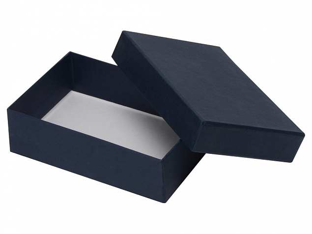 Подарочная коробка 17,7 х 12,3 х 5,2 см, синий с логотипом в Москве заказать по выгодной цене в кибермаркете AvroraStore