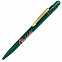 MIR, ручка шариковая с золотистым клипом, зеленый, пластик/металл с логотипом в Москве заказать по выгодной цене в кибермаркете AvroraStore