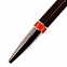 Шариковая ручка Bali, коричневая/оранжевая с логотипом в Москве заказать по выгодной цене в кибермаркете AvroraStore