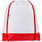 Рюкзак детский Classna, белый с красным с логотипом в Москве заказать по выгодной цене в кибермаркете AvroraStore