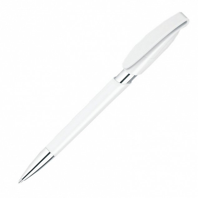 Ручка шариковая RODEO M, белый с логотипом в Москве заказать по выгодной цене в кибермаркете AvroraStore