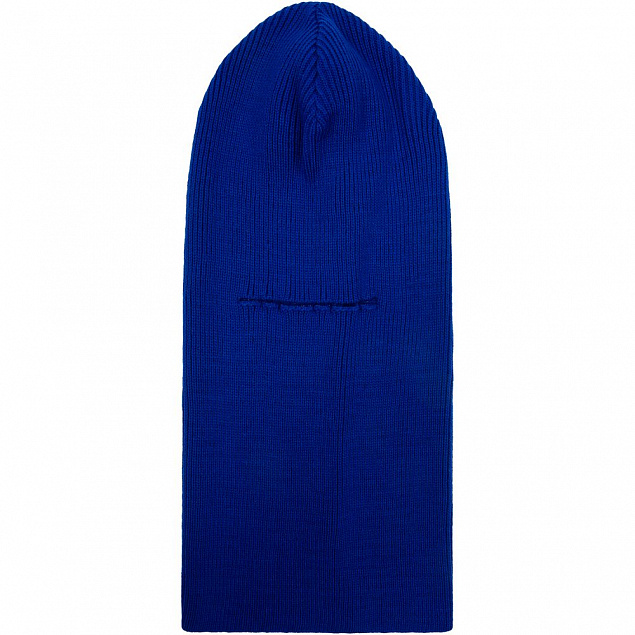 Шапка-балаклава Helma, синяя с логотипом в Москве заказать по выгодной цене в кибермаркете AvroraStore