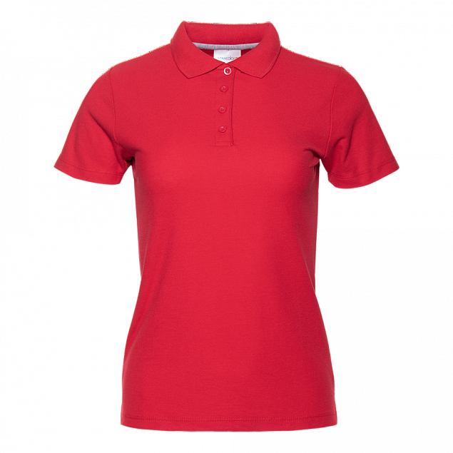 Рубашка поло StanWomen Красный с логотипом в Москве заказать по выгодной цене в кибермаркете AvroraStore