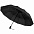 Зонт складной Fiber Magic Major, черный с логотипом в Москве заказать по выгодной цене в кибермаркете AvroraStore