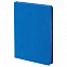 Ежедневник Blues недатированный, голубой с синим с логотипом в Москве заказать по выгодной цене в кибермаркете AvroraStore