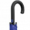 Зонт-трость с цветными спицами Bespoke, синий с логотипом в Москве заказать по выгодной цене в кибермаркете AvroraStore