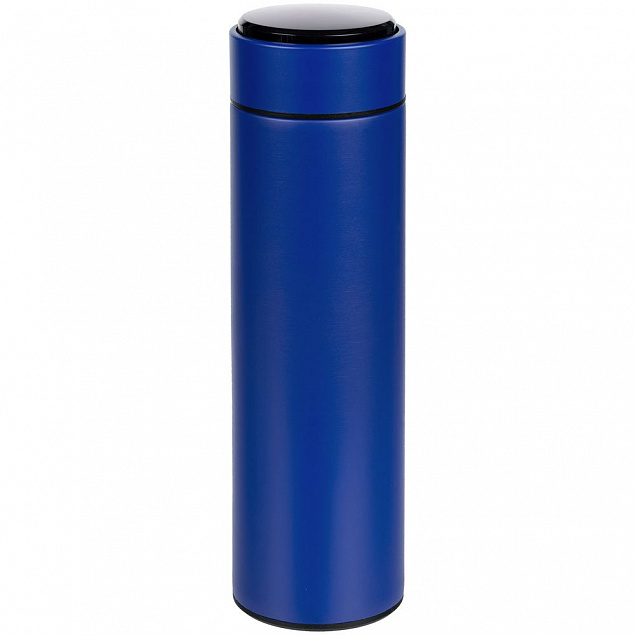 Смарт-бутылка Long Therm, синяя с логотипом в Москве заказать по выгодной цене в кибермаркете AvroraStore