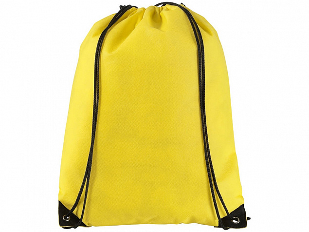Рюкзак-мешок Evergreen, желтый с логотипом в Москве заказать по выгодной цене в кибермаркете AvroraStore