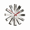 Часы настенные Ribbon, сталь с логотипом в Москве заказать по выгодной цене в кибермаркете AvroraStore