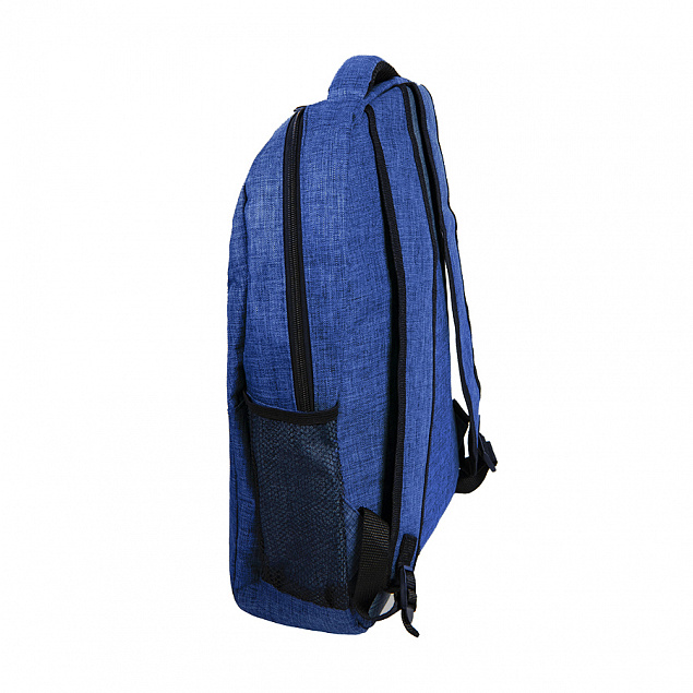 Рюкзак VERBEL, темно-синий, полиэстер 600D с логотипом в Москве заказать по выгодной цене в кибермаркете AvroraStore