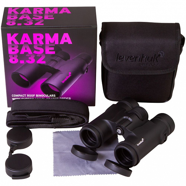 Бинокль Karma Base 8x, линзы 32 мм с логотипом в Москве заказать по выгодной цене в кибермаркете AvroraStore