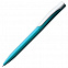 Ручка шариковая Pin Silver, голубая с логотипом в Москве заказать по выгодной цене в кибермаркете AvroraStore