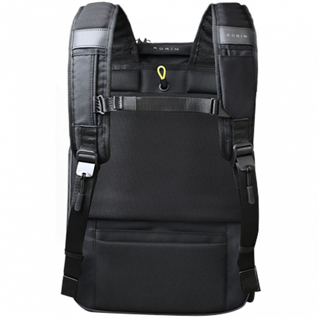 Рюкзак FlipPack, черный с логотипом  заказать по выгодной цене в кибермаркете AvroraStore