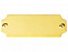 Шильд золотистый с логотипом  заказать по выгодной цене в кибермаркете AvroraStore