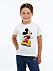 Футболка детская «Микки Маус. Easygoing», белая с логотипом в Москве заказать по выгодной цене в кибермаркете AvroraStore