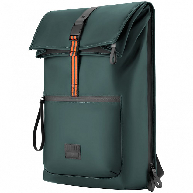 Рюкзак Urban Daily Plus, зеленый с логотипом  заказать по выгодной цене в кибермаркете AvroraStore