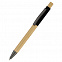 Ручка &quot;Авалон&quot; с корпусом из бамбука, черный с логотипом в Москве заказать по выгодной цене в кибермаркете AvroraStore