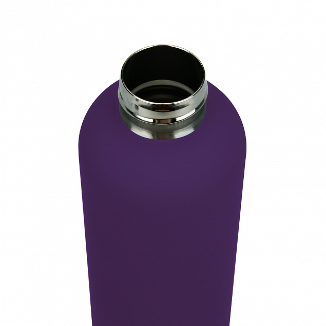 Термобутылка вакуумная герметичная, Prima, 500 ml, фиолетовая с логотипом  заказать по выгодной цене в кибермаркете AvroraStore