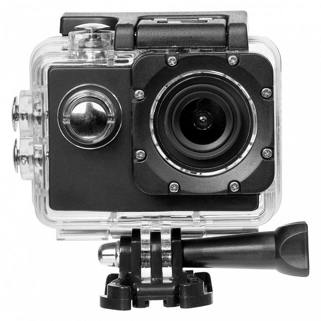 Экшн-камера Minkam, черная с логотипом в Москве заказать по выгодной цене в кибермаркете AvroraStore