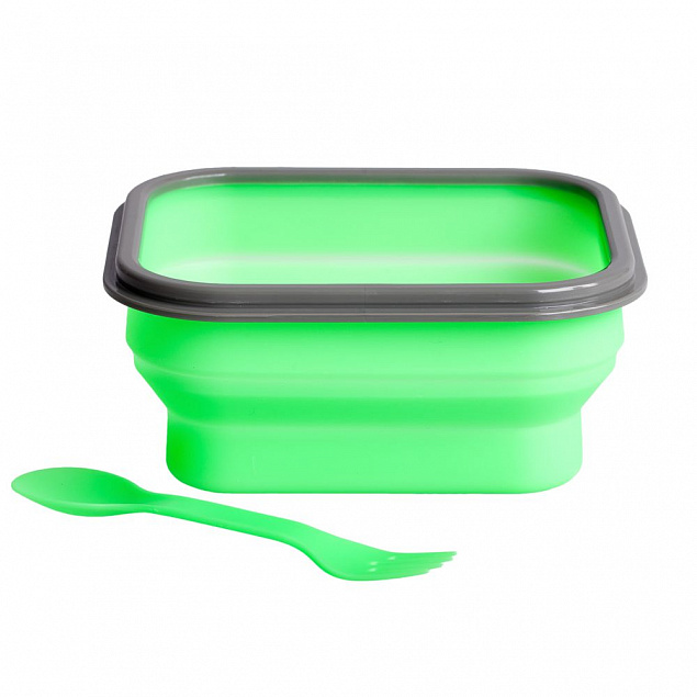 Ланчбокс Pack, зеленый с логотипом в Москве заказать по выгодной цене в кибермаркете AvroraStore