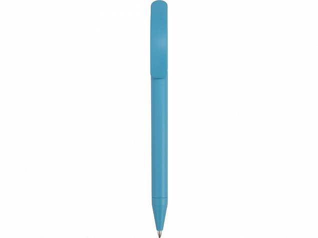 Ручка пластиковая шариковая Prodir DS3 TMM, голубой с логотипом в Москве заказать по выгодной цене в кибермаркете AvroraStore
