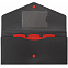 Органайзер для путешествий Envelope, черный с красным с логотипом в Москве заказать по выгодной цене в кибермаркете AvroraStore