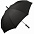 Зонт-трость Lanzer, черный с логотипом в Москве заказать по выгодной цене в кибермаркете AvroraStore