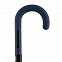 Зонт-трость Fashion, темно-синий с логотипом  заказать по выгодной цене в кибермаркете AvroraStore