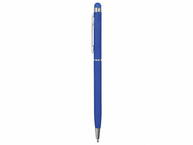 Ручка-стилус металлическая шариковая Jucy Soft soft-touch с логотипом в Москве заказать по выгодной цене в кибермаркете AvroraStore