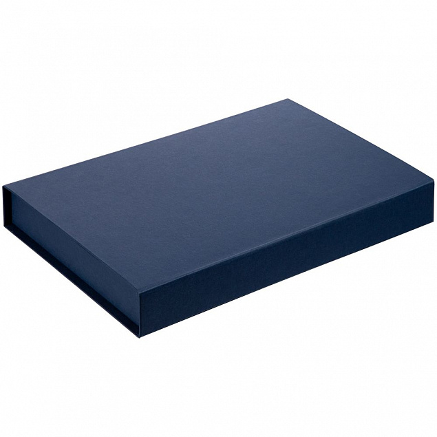 Коробка Silk, синяя с логотипом в Москве заказать по выгодной цене в кибермаркете AvroraStore