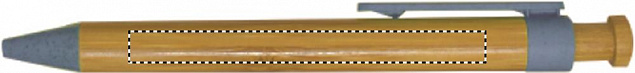 Ручка шариковая из бамбука с логотипом в Москве заказать по выгодной цене в кибермаркете AvroraStore