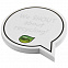 Бумага для заметок Sticky-Mate® из переработанных материалов в форме диалогового пузыря с логотипом в Москве заказать по выгодной цене в кибермаркете AvroraStore