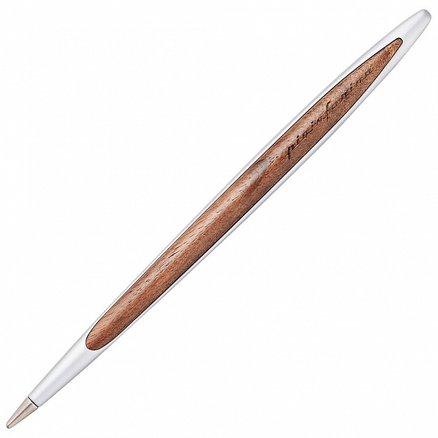 Вечная ручка Cambiano Aluminum Walnut с логотипом в Москве заказать по выгодной цене в кибермаркете AvroraStore