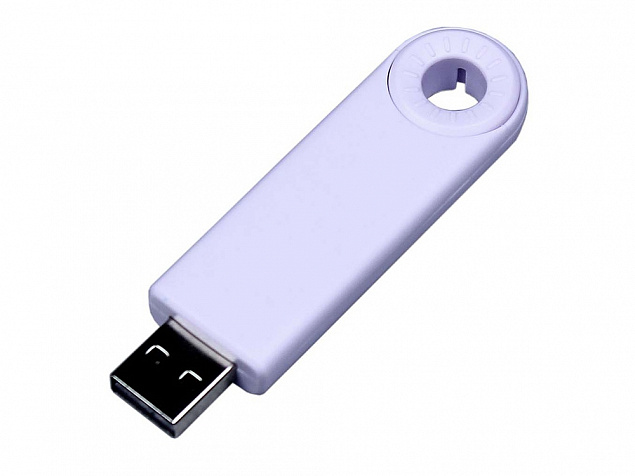 USB 3.0- флешка промо на 32 Гб прямоугольной формы, выдвижной механизм с логотипом в Москве заказать по выгодной цене в кибермаркете AvroraStore