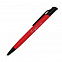 Шариковая ручка Grunge, красная с логотипом в Москве заказать по выгодной цене в кибермаркете AvroraStore