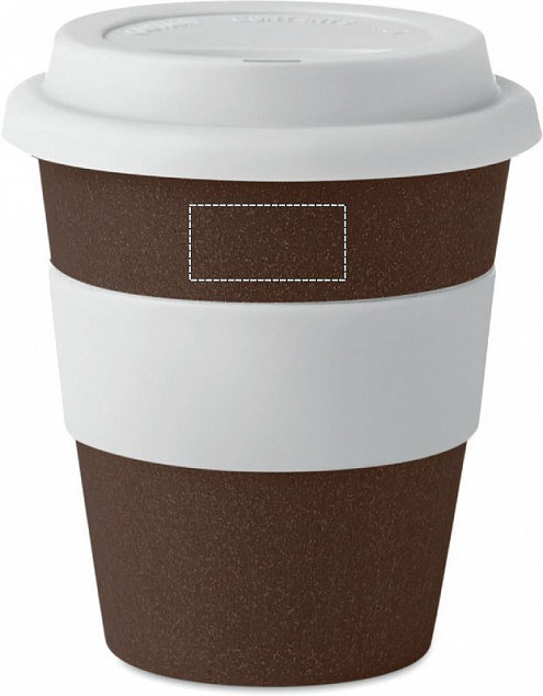 Термостакан с кофейным жмыхом с логотипом в Москве заказать по выгодной цене в кибермаркете AvroraStore