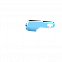 Клипса для флешки Designer Голубой с логотипом в Москве заказать по выгодной цене в кибермаркете AvroraStore