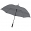Зонт-трость Dublin, серый с логотипом в Москве заказать по выгодной цене в кибермаркете AvroraStore
